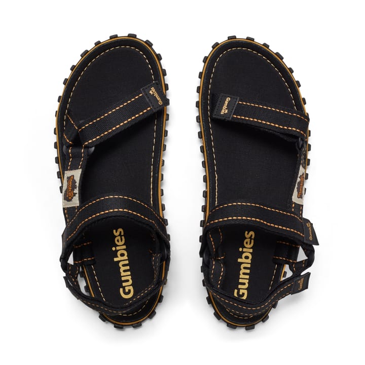 Gumbies Unisex Tracker Sandals Black Gumbies