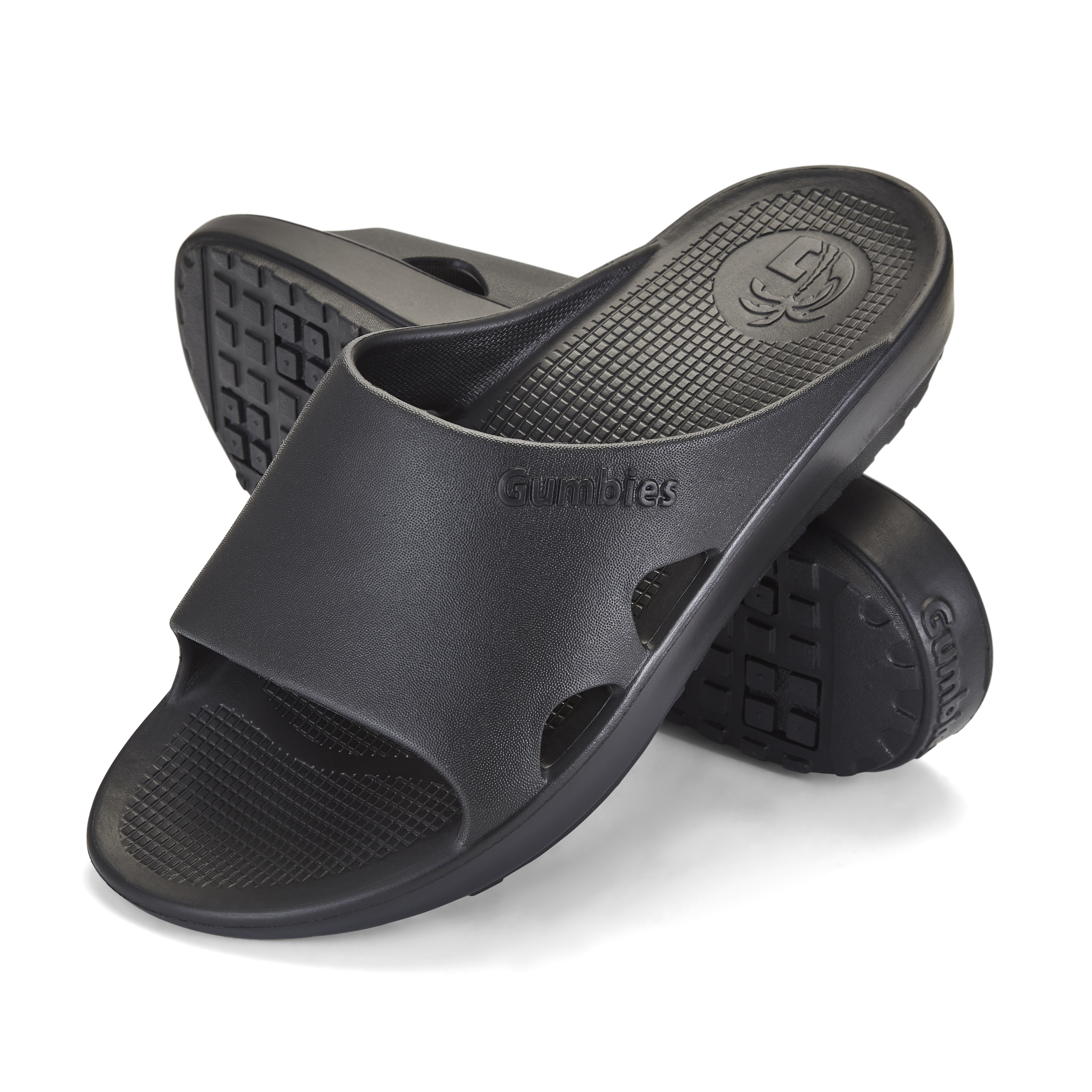 Gumbies Unisex Spasole Black Sandaalit 37