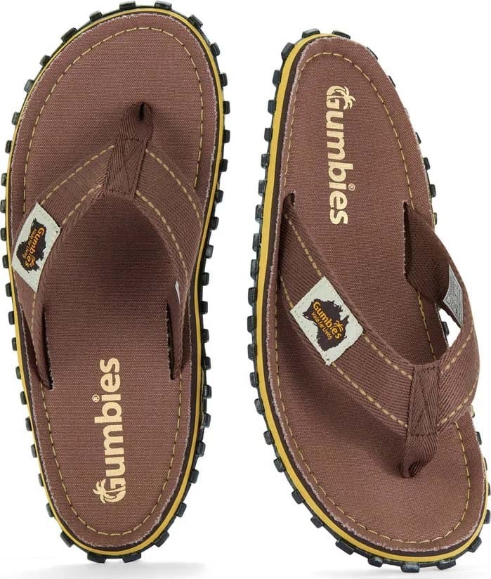 Gumbies Unisex Islander Classic Brown Gumbies