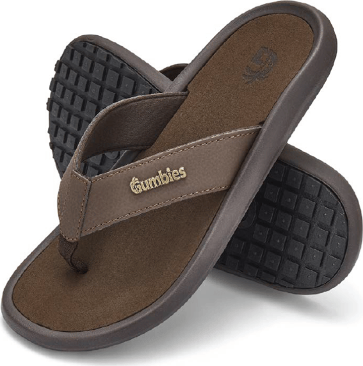 Gumbies Unisex Noosa Brown Gumbies