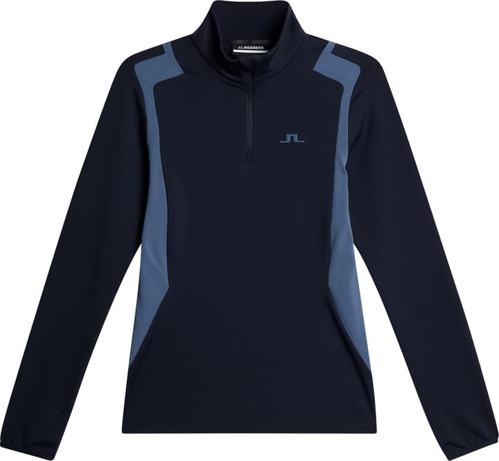 J.Lindeberg Women's Mae Quarter Zip Mid Layer JL Navy J.Lindeberg