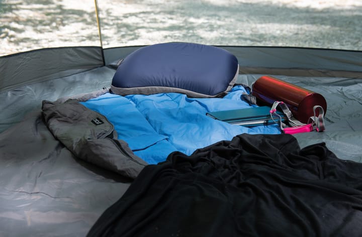 Cocoon Air-Core Hood/Camp Pillow Dark Indigo/Grey Cocoon