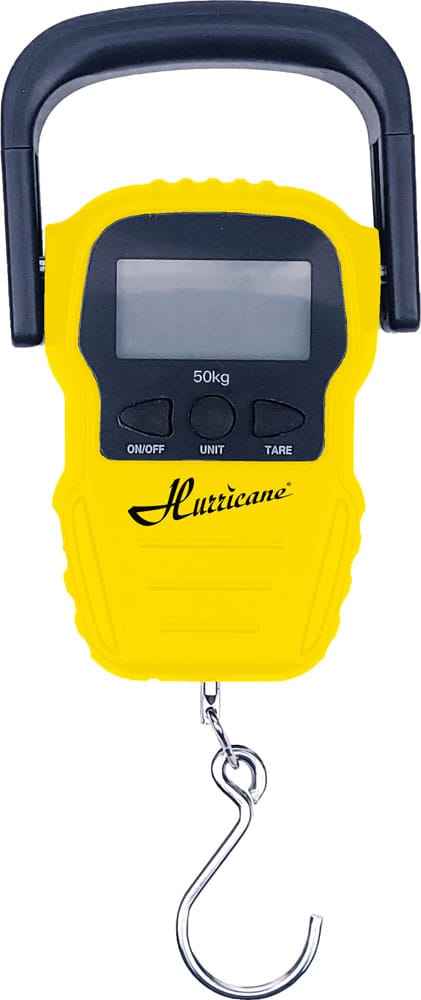 Hurricane Fiskevekt Elektronisk Gul/Sort Hurricane