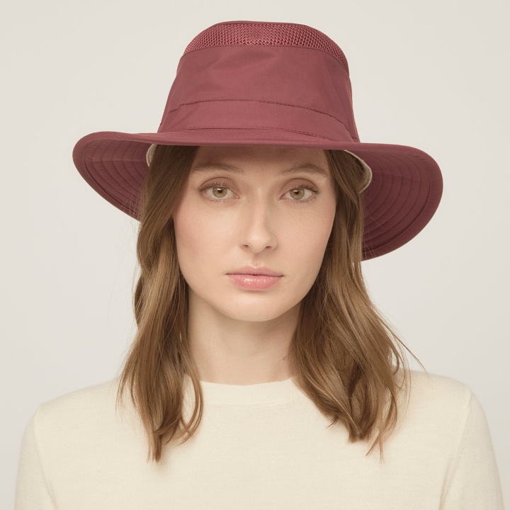 Tilley LTM5 Airflo Slim Sun Hat Mulberry Tilley