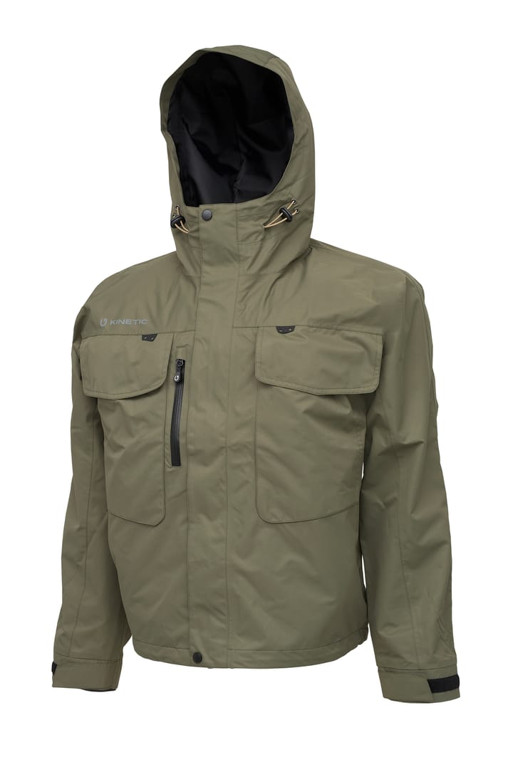 Kinetic Kinetic Aquaskin Ii Wading Jacket Olive Kinetic Kinetic Kinetic Aquaskin Ii Wading Jacket Olive Kinetic