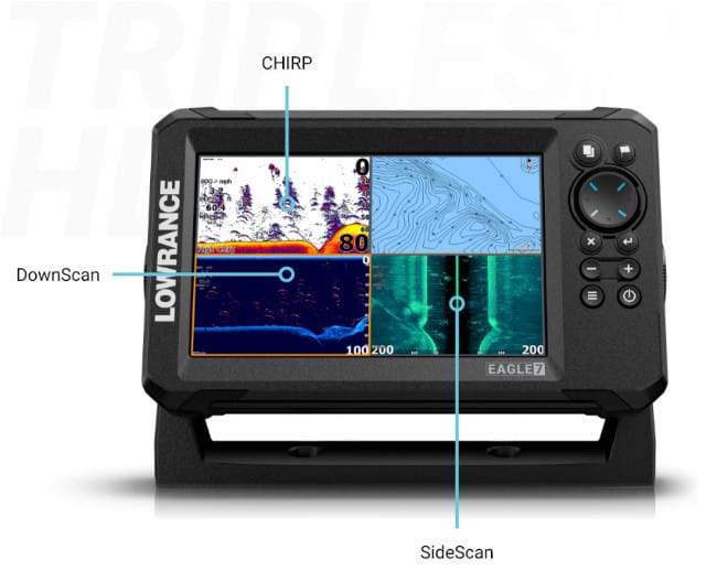 Lowrance Lowrance Eagle 7" Lowrance Lowrance Lowrance Eagle 7" Lowrance