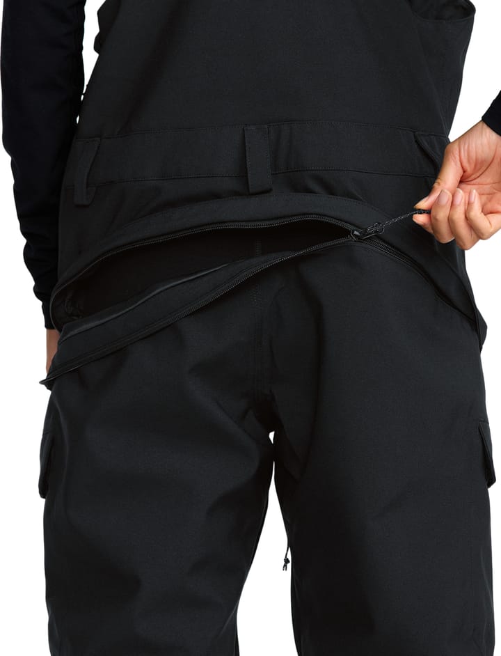 Volcom Women’s Creston 3D Stretch Bib Overall Black Volcom