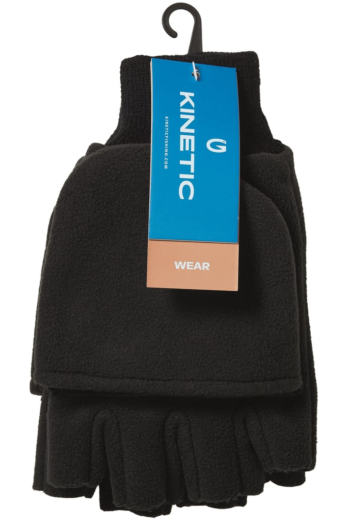 Kinetic Kinetic Wind Stop Fold Over Mitt Black Kinetic Kinetic Kinetic Wind Stop Fold Over Mitt Black Kinetic