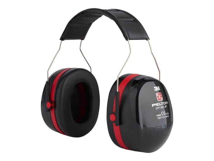 3M Hørselvern Peltor Optime Iii Svart/Rød Black/red 3M