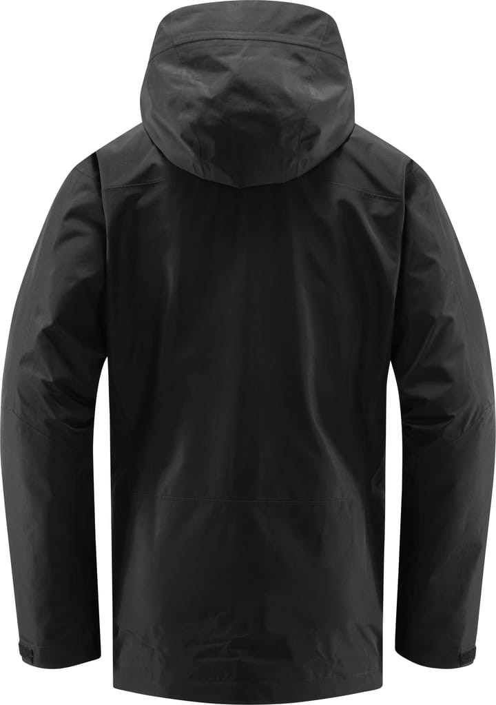 Women's Älv 3-in-1 Down Gore-Tex Jacket True Black Haglöfs