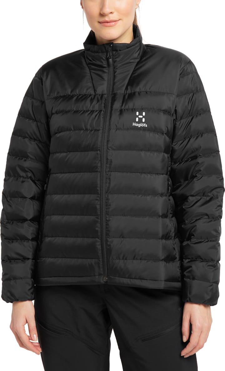 Women's Älv 3-in-1 Down Gore-Tex Jacket True Black Haglöfs