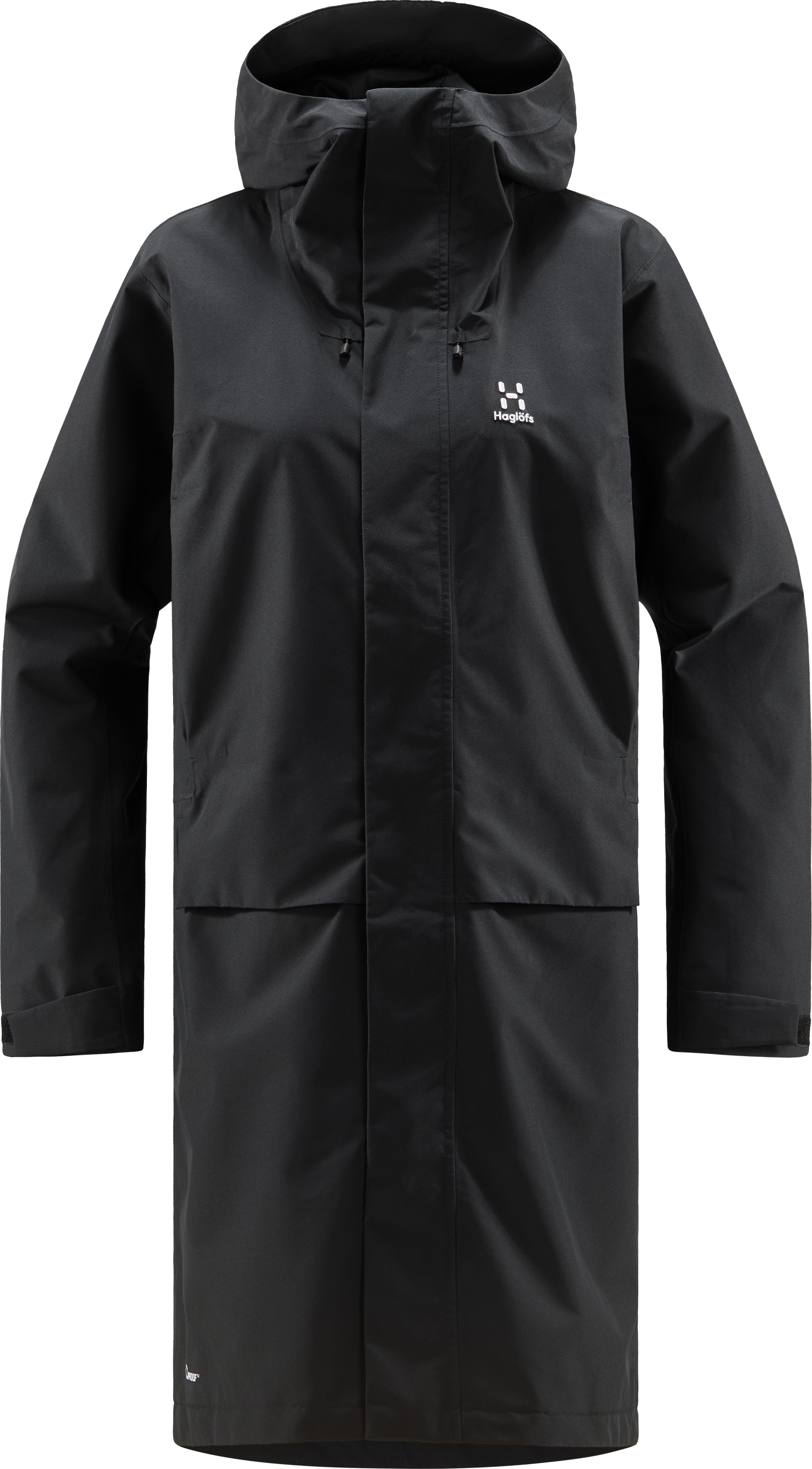 Haglöfs Women's Aria Proof Parka True Black Ovadderade parkas XS