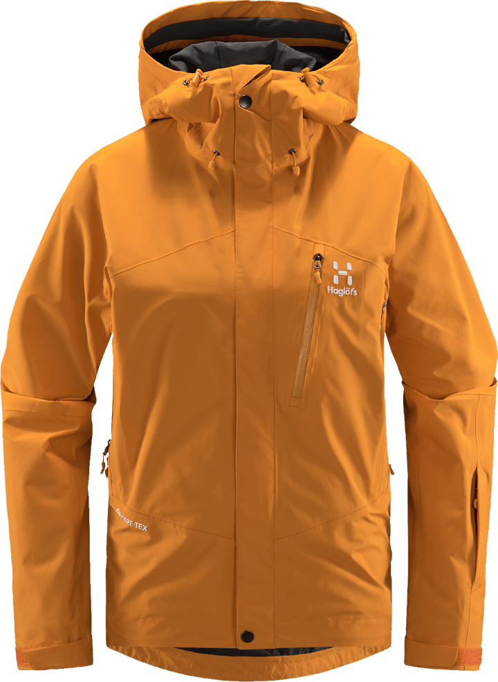 Women's Astral GORE-TEX Jacket Desert Yellow Haglöfs