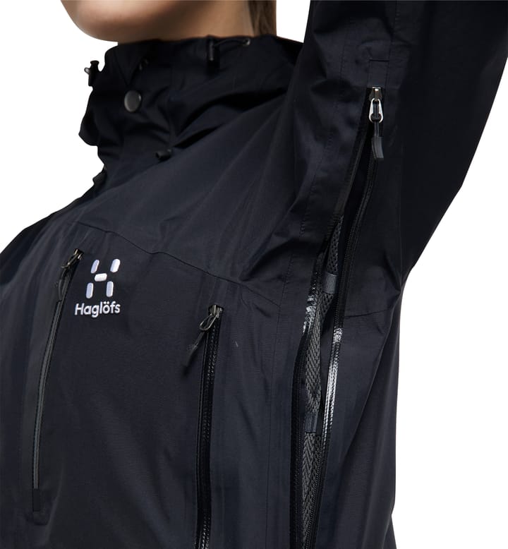Haglöfs Women's Astral GORE-TEX Jacket True Black Haglöfs