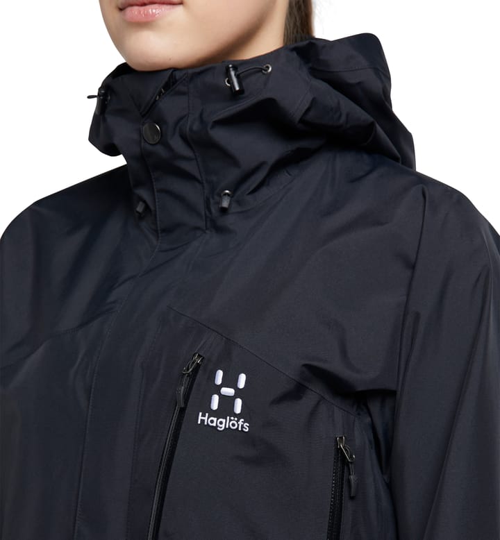 Women's Astral GORE-TEX Jacket True Black Haglöfs