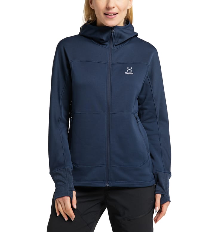 Women's Betula Hood Tarn Blue Haglöfs