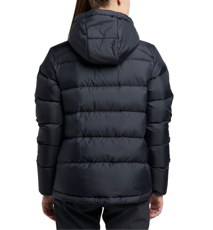 Women's Bield Down Hood True Black Haglöfs