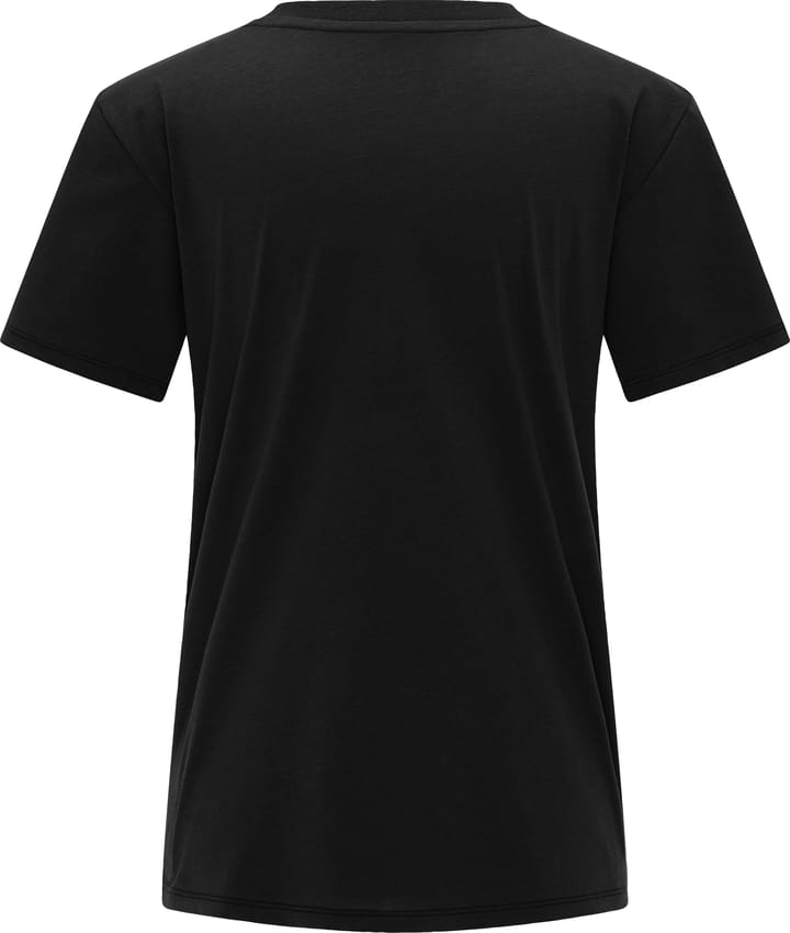 Haglöfs Camp Tee Women True Black Graphic Haglöfs