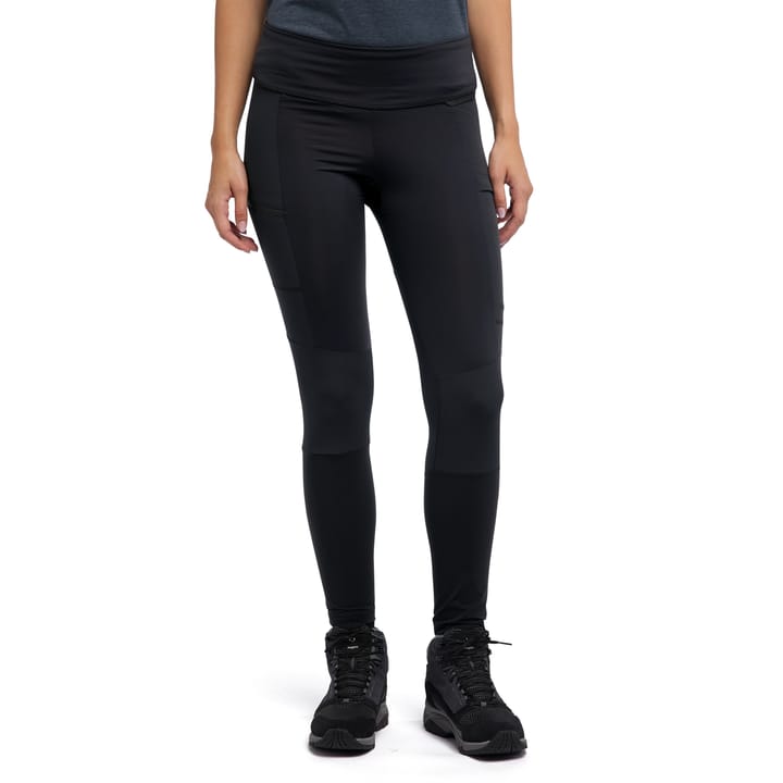 Women's Fjell Hybrid Tights True Black Haglöfs