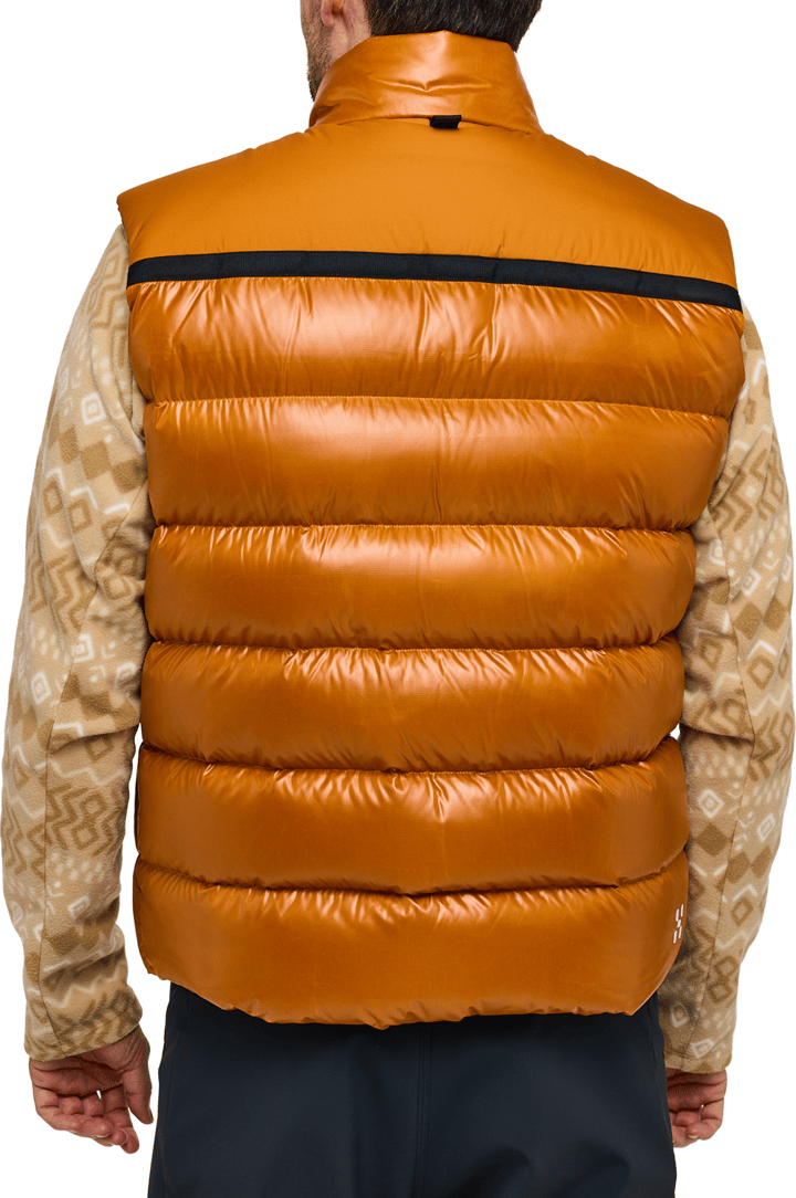 Men's Funäs Down Vest Golden Brown Haglöfs