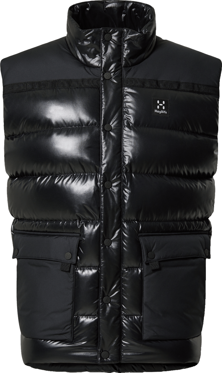 Haglöfs Men's Funäs Down Vest True Black Haglöfs