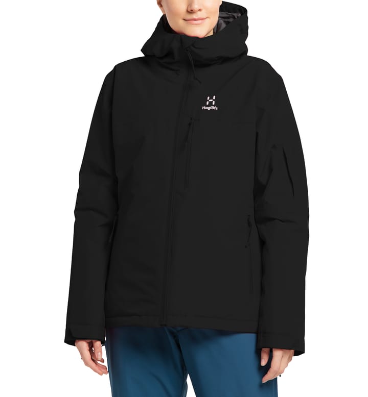 Haglöfs Women's Gondol Insulated Jacket True Black Shoppe Haglöfs