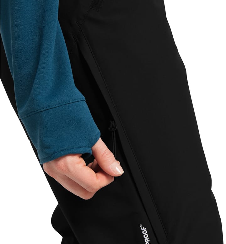 Women's Gondol Insulated Pant True Black Haglöfs