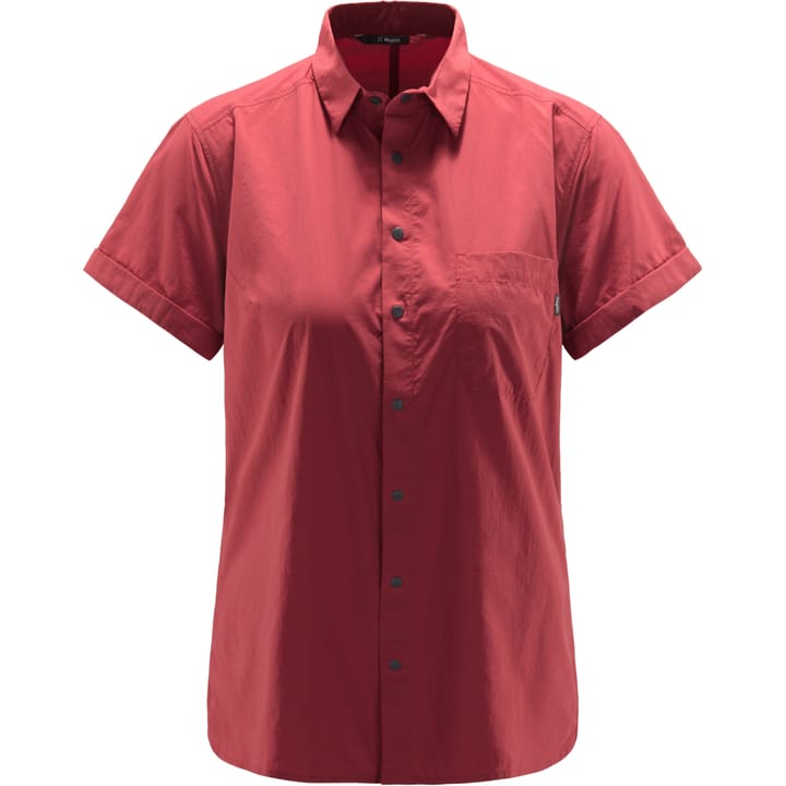 Haglöfs Idun Lite SS Shirt Women Brick Red Haglöfs