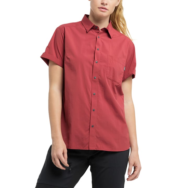 Haglöfs Idun Lite SS Shirt Women Brick Red Haglöfs