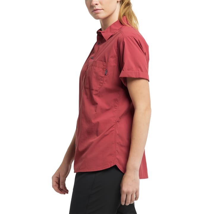 Haglöfs Idun Lite SS Shirt Women Brick Red Haglöfs