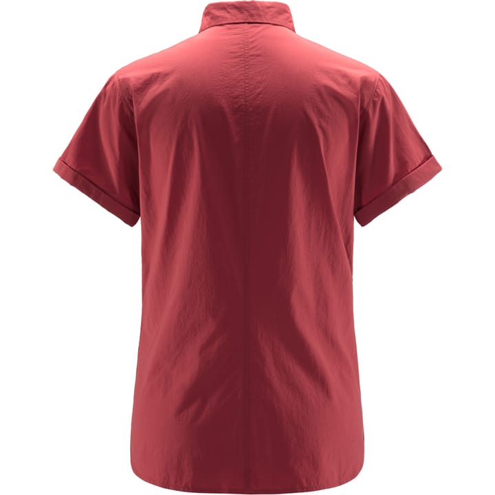 Idun Lite SS Shirt Women Brick Red Haglöfs