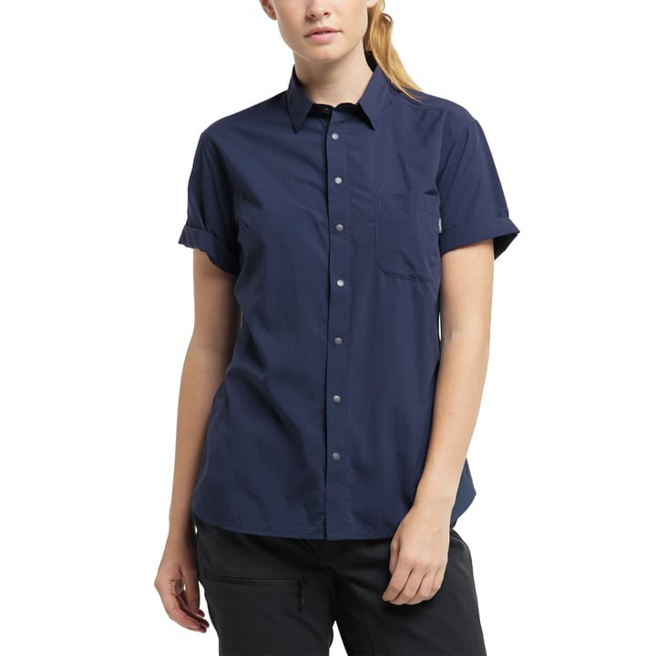 Haglöfs Idun Lite SS Shirt Women Tarn Blue Haglöfs