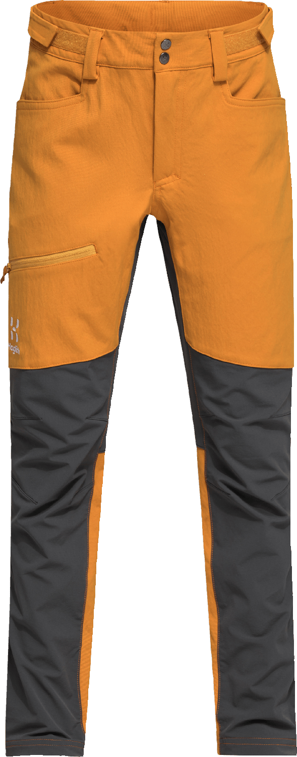 Juniors' Rugged Pant Desert Yellow/Magnetite Haglöfs