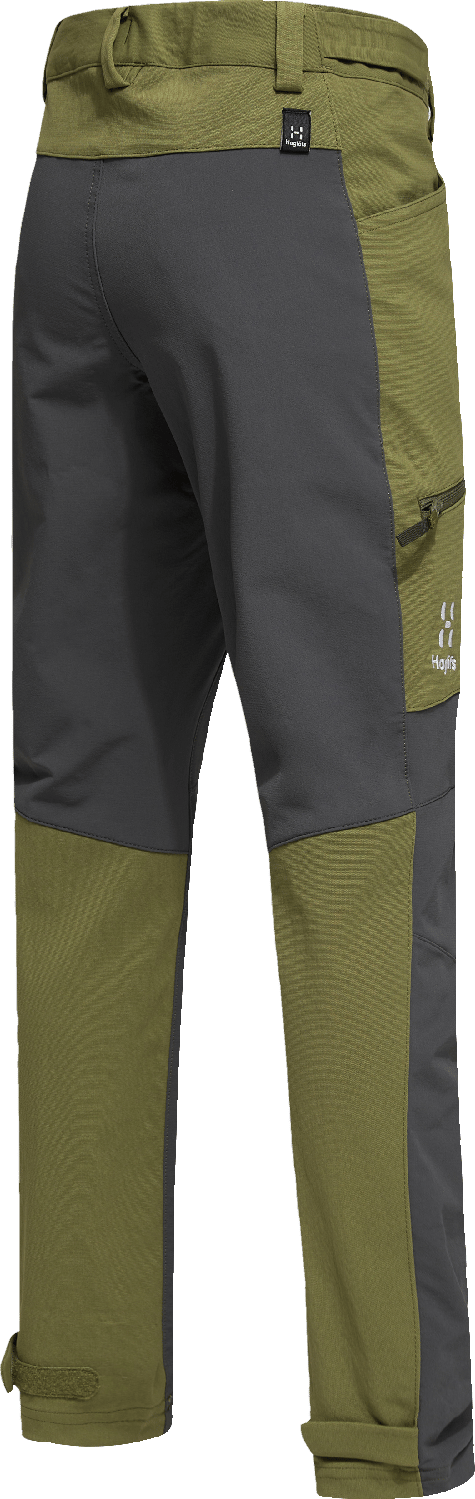 Juniors' Rugged Pant Olive Green/Magnetite Haglöfs