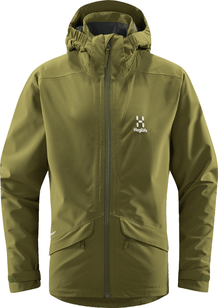 Juniors' Mila Jacket Olive Green Haglöfs