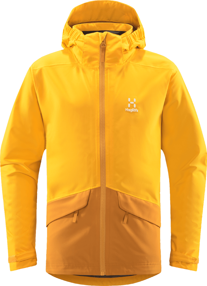 Juniors' Mila Jacket Sunny Yellow/Desert Yellow Haglöfs