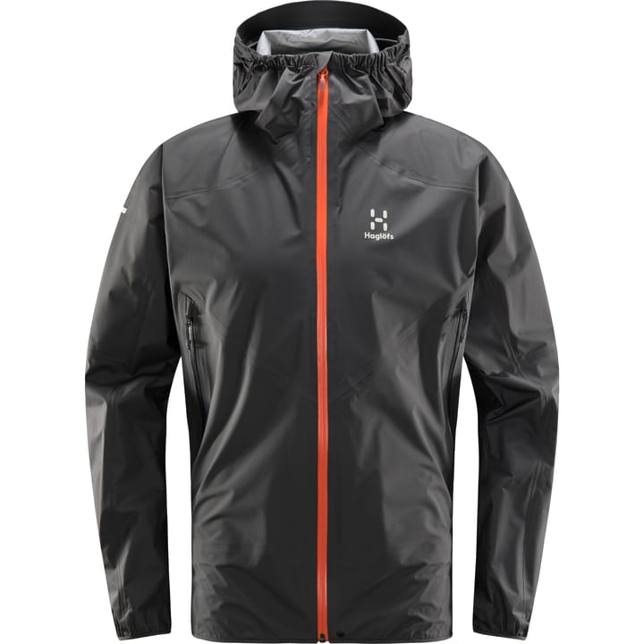Haglöfs Men's L.I.M Comp Jacket Magnetite/Flame Orange Haglöfs Haglöfs Men's L.I.M Comp Jacket Magnetite/Flame Orange Haglöfs
