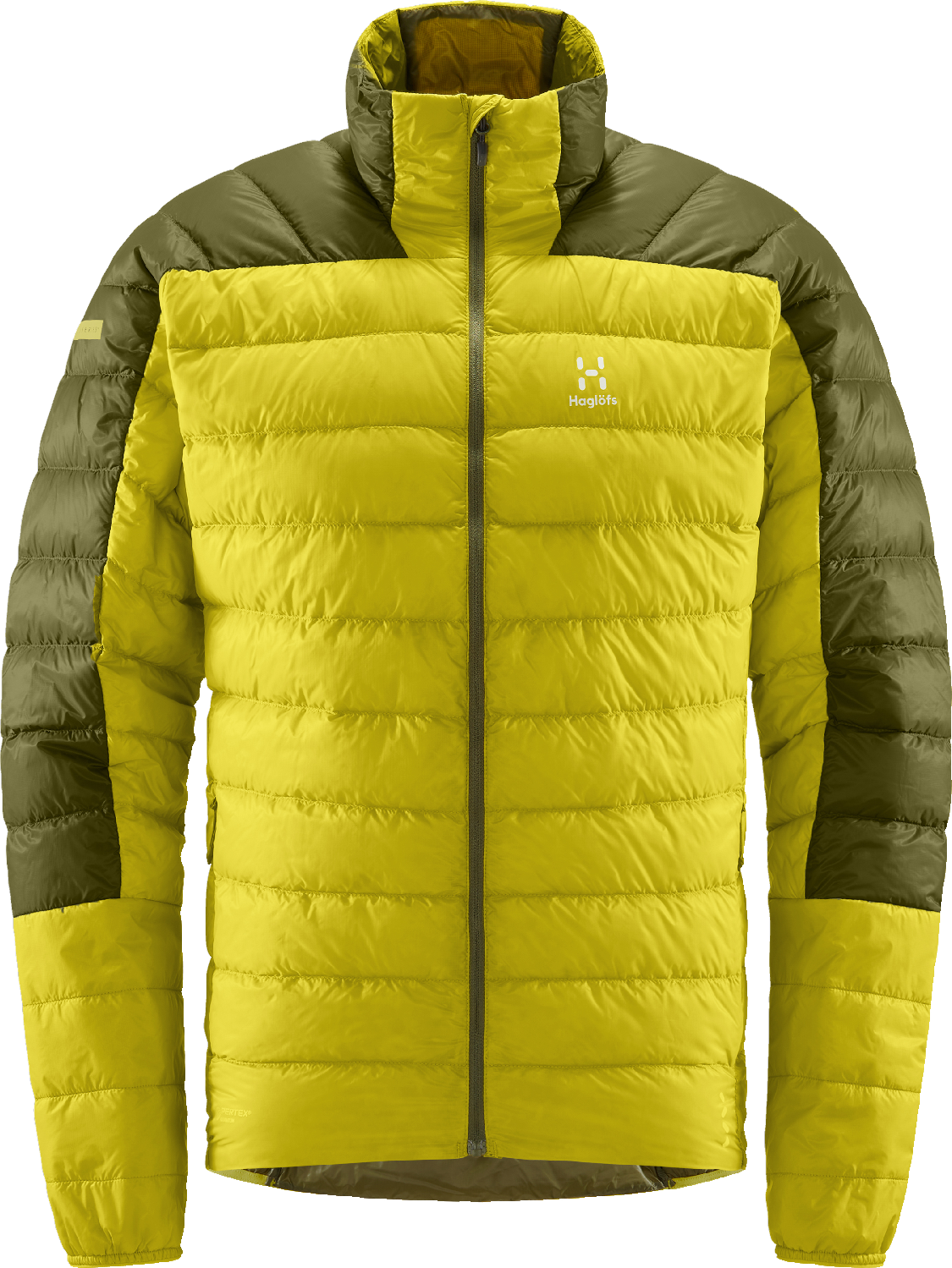 Haglöfs Men's L.I.M Down Jacket Aurora/Olive Green M, Aurora/Olive Green