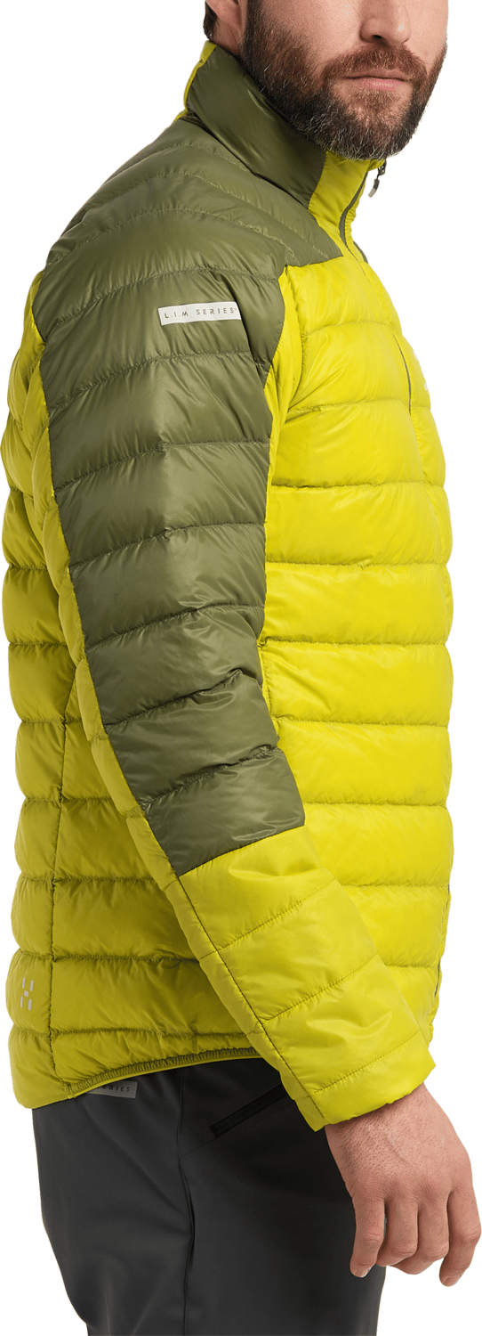 Haglöfs Men's L.I.M Down Jacket Aurora/Olive Green Haglöfs