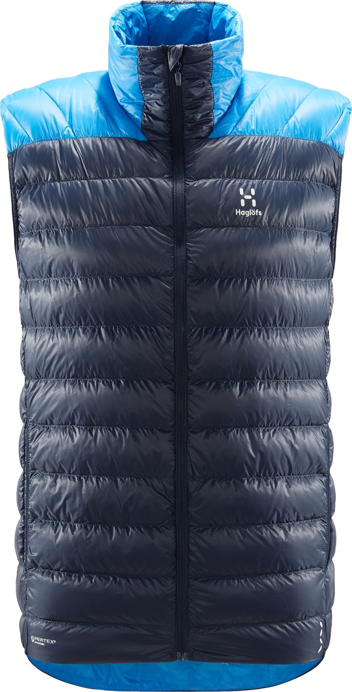 Haglöfs Men's L.I.M Down Vest Tarn Blue/Nordic Blue Haglöfs