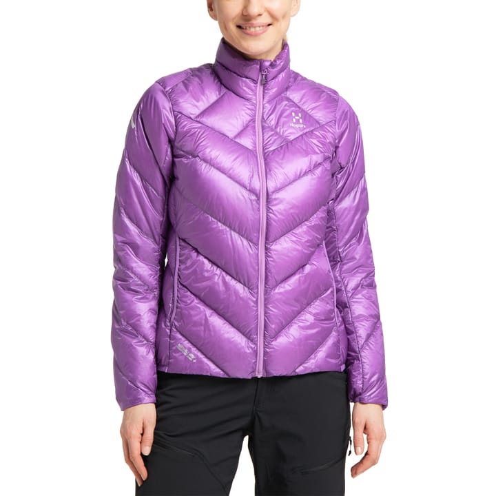 L.I.M Essens Jacket Women's Purple Ice Haglöfs