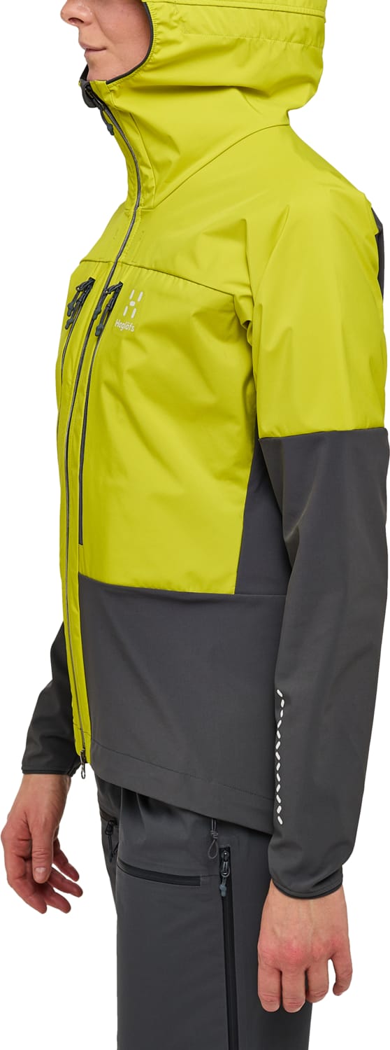 Women's L.I.M Hybrid Touring Hood Aurora/Magnetite Haglöfs