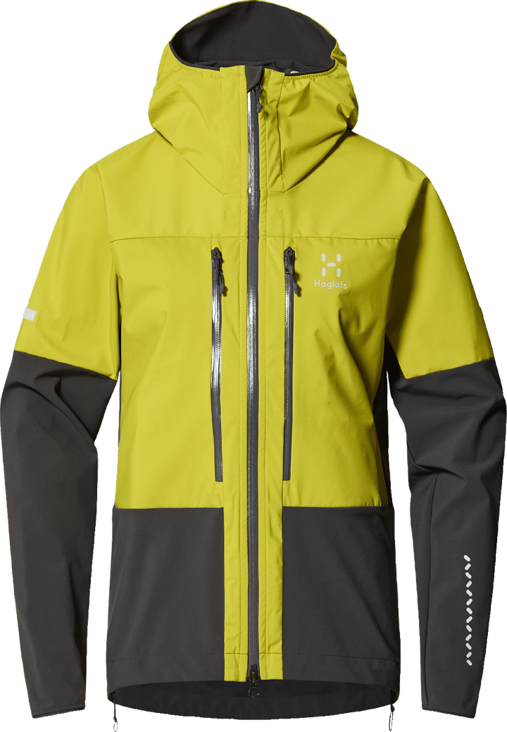 Women's L.I.M Hybrid Touring Hood Aurora/Magnetite Haglöfs