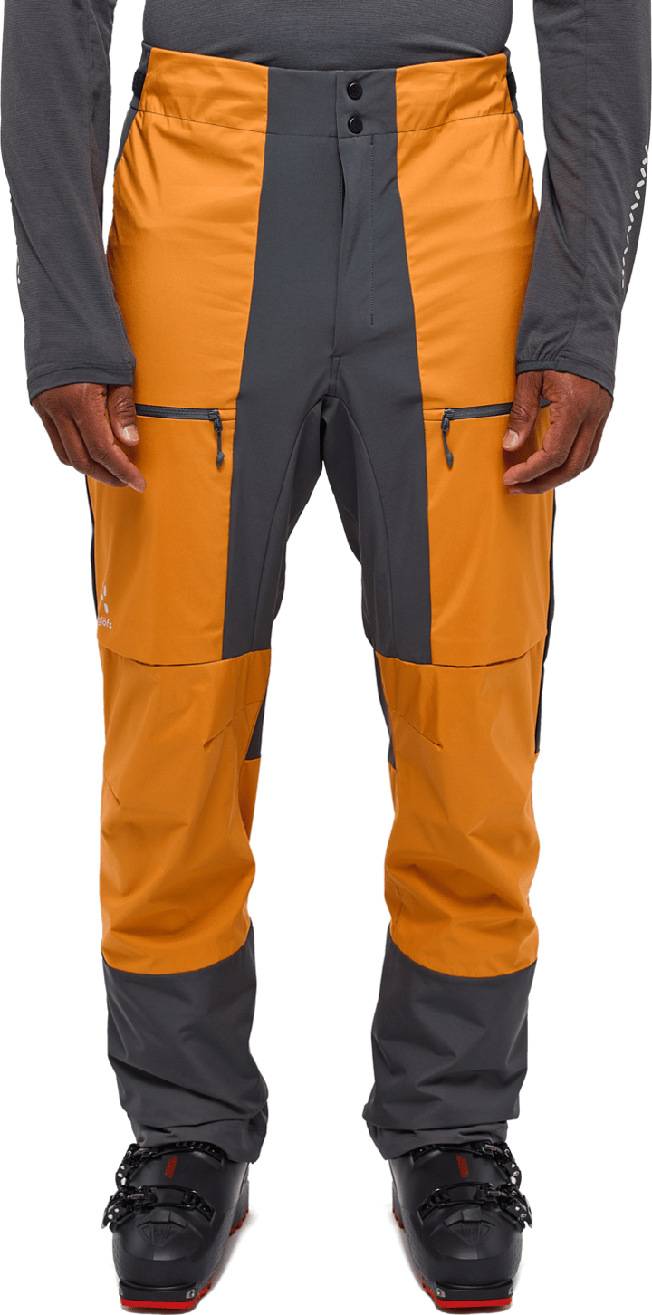 Men's L.I.M Hybrid Touring Pant Desert Yellow/Magnetite Haglöfs