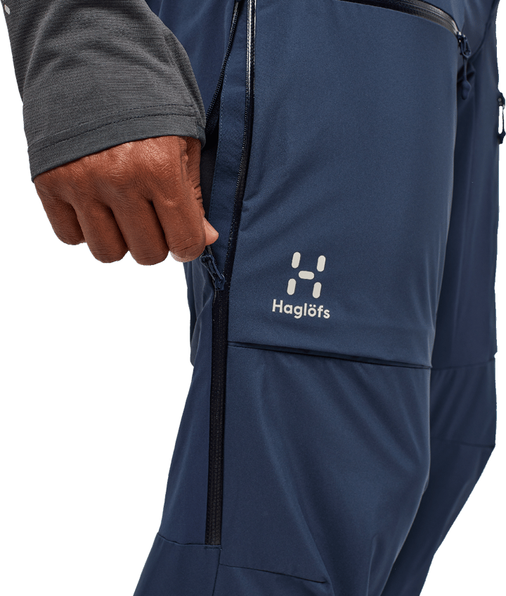 Haglöfs Men's L.I.M Hybrid Touring Pant Tarn Blue Haglöfs