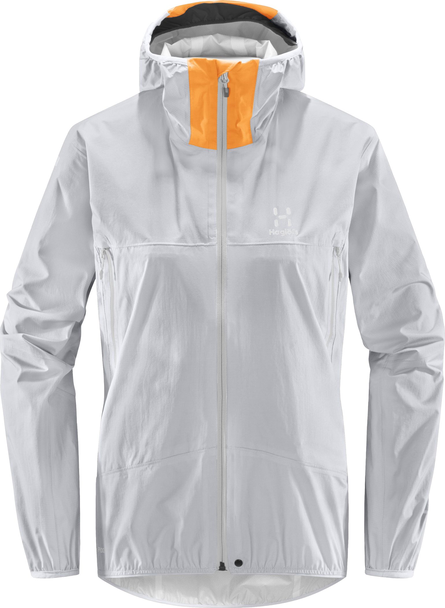 Haglöfs Women's L.I.M Proof Jacket Concrete/Soft Orange