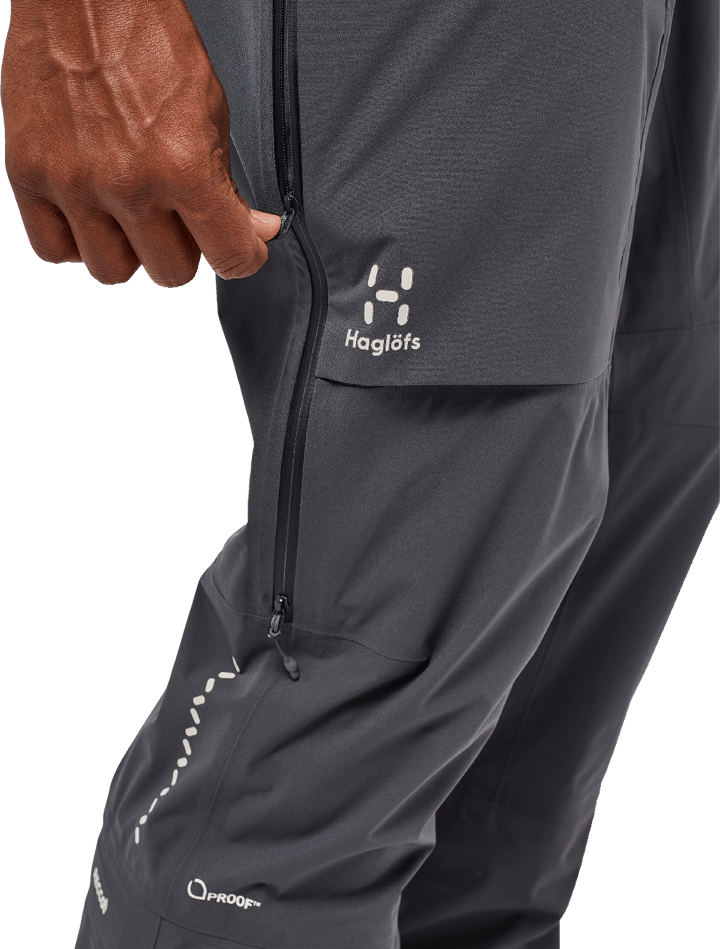 Haglöfs Men's L.I.M Touring Proof Pant Magnetite Haglöfs Haglöfs Men's L.I.M Touring Proof Pant Magnetite Haglöfs