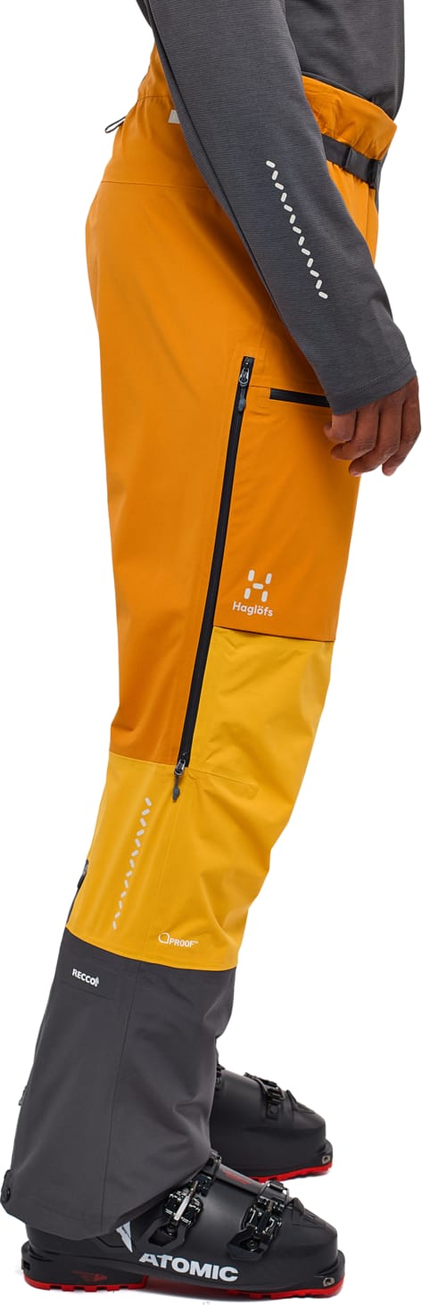 Men's L.I.M Touring Proof Pant Sunny Yellow/Desert Yellow Haglöfs