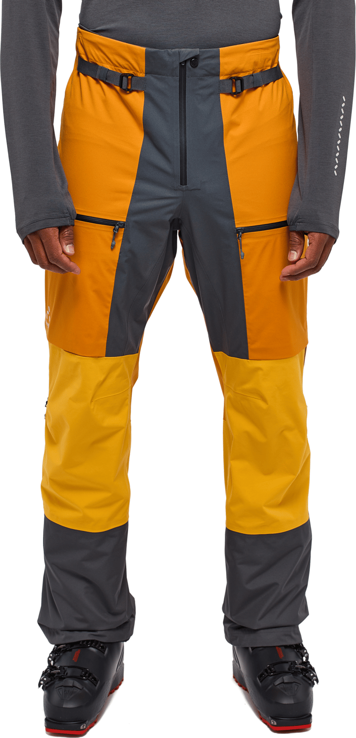 Men's L.I.M Touring Proof Pant Sunny Yellow/Desert Yellow Haglöfs