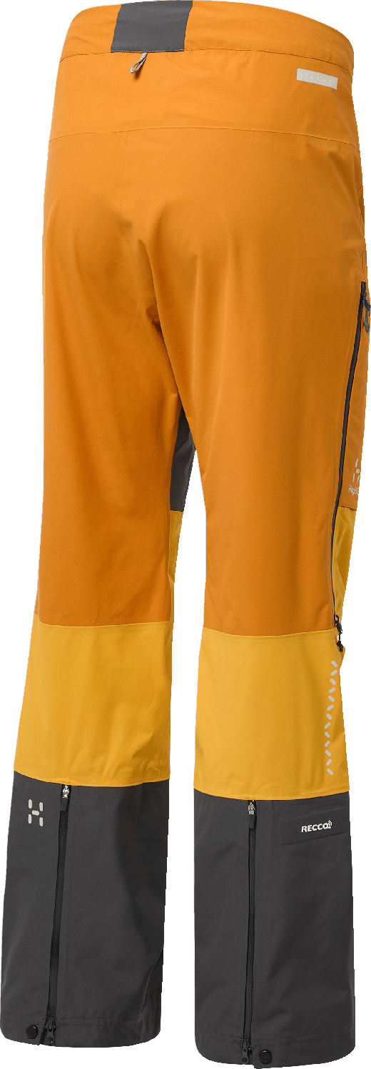 Men's L.I.M Touring Proof Pant Sunny Yellow/Desert Yellow Haglöfs